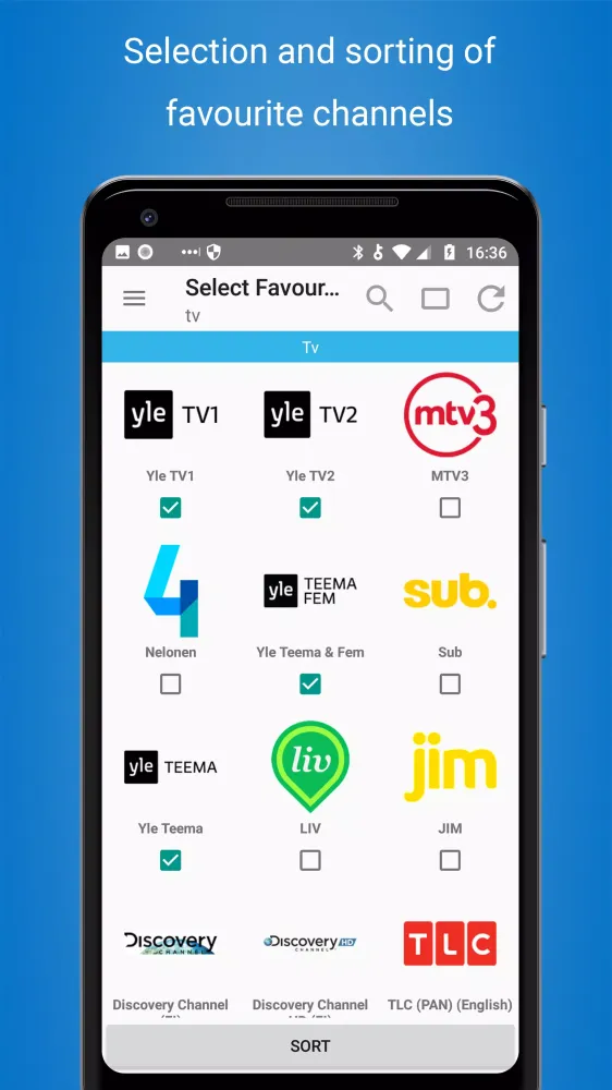 Cisana TV+ TV listings Finland Screenshots