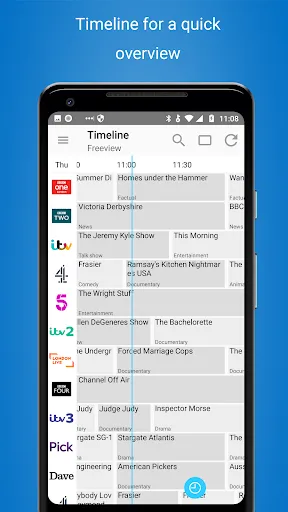 ภาพหน้าจอของ TV Listings Guide UK Cisana TV