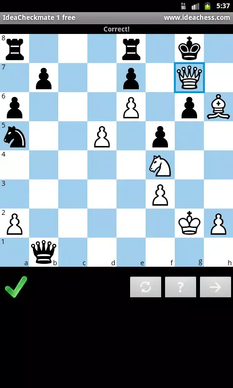 Capturas de pantalla de 1 move checkmate chess puzzles