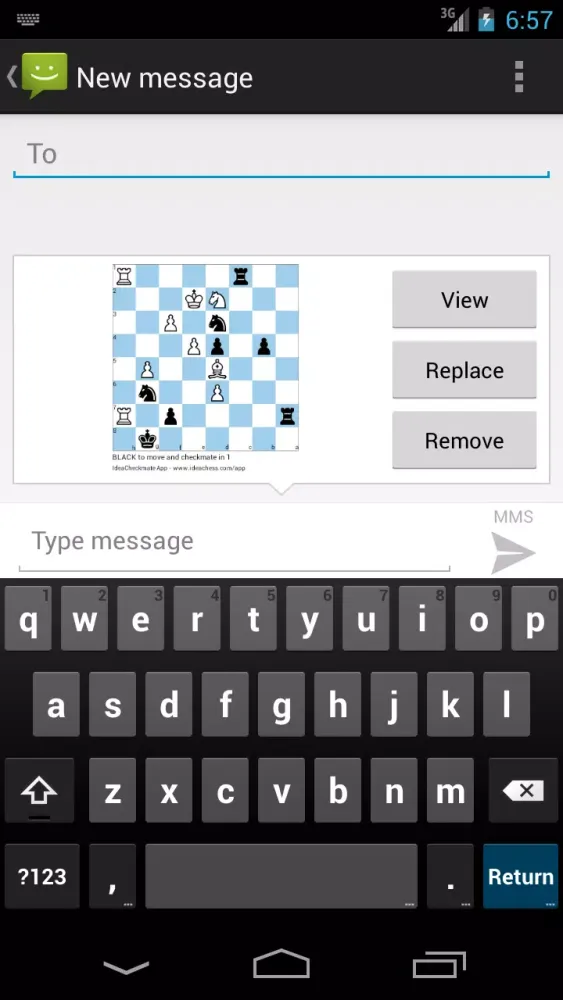 Capturas de pantalla de 1 move checkmate chess puzzles