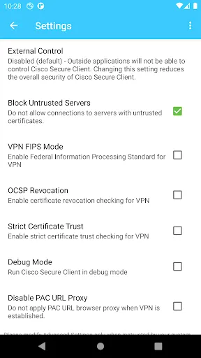 Cisco Secure Client-AnyConnect应用截图