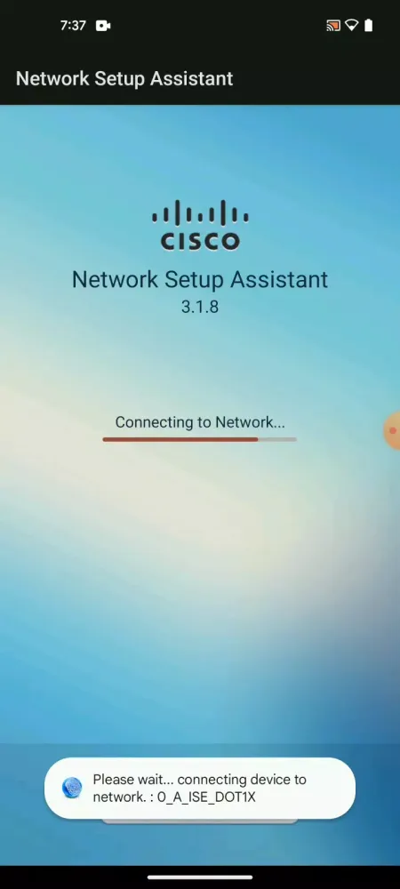 Cisco Network Setup Assistant سکرین شاٹس