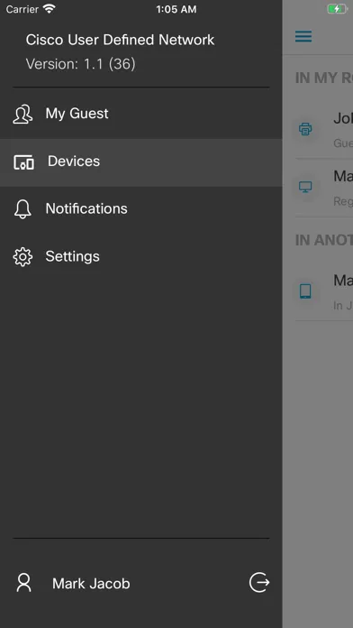 Cisco UDN Screenshots
