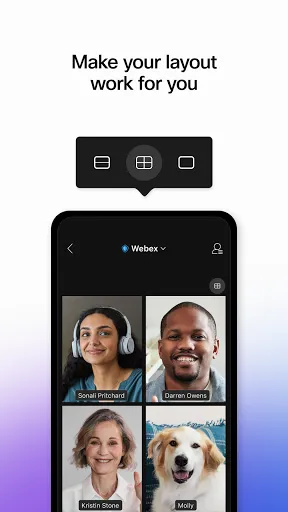 Webex Meetings Screenshots