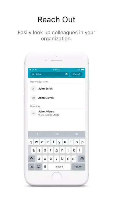Webex Calling Screenshots