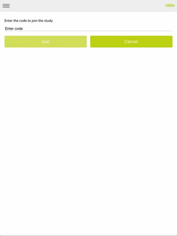 Baseline Patient iPad  স্ক্রিনশট