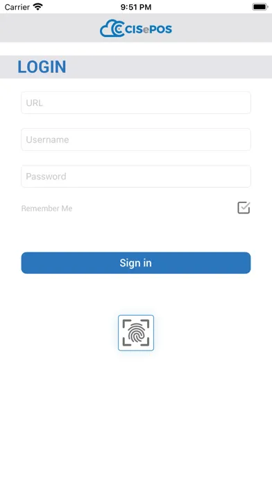 CISePOS Dashboard Screenshots