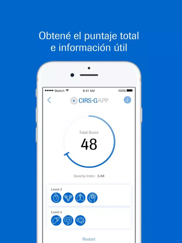 CIRS-G APP iPad  স্ক্রিনশট