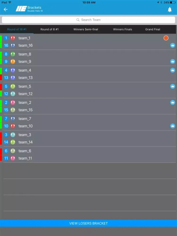 Tangkapan skrin Millennial Tournaments iPad 