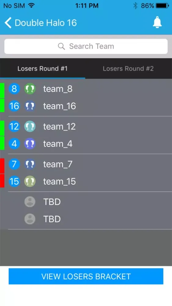 Tangkapan skrin Millennial Tournaments