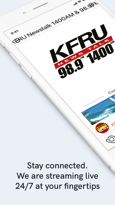 Zrzuty ekranu KFRU Newstalk 1400