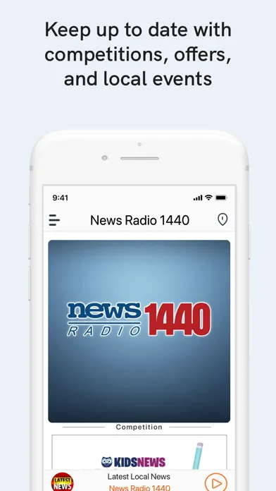 Tangkapan layar News Radio 1440
