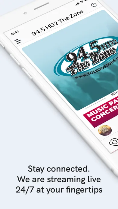 94.5 HD2 The Zone স্ক্রিনশট