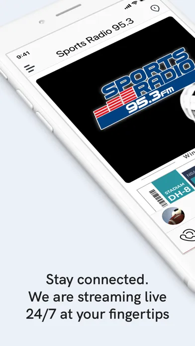 Captures d'écran de Sports Radio 95.3
