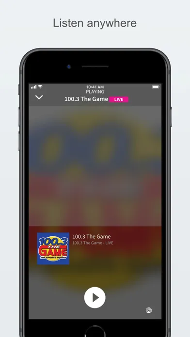 100.3 The Game应用截图