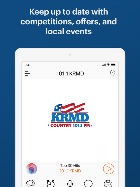 Скриншоты 101.1 KRMD iPad 