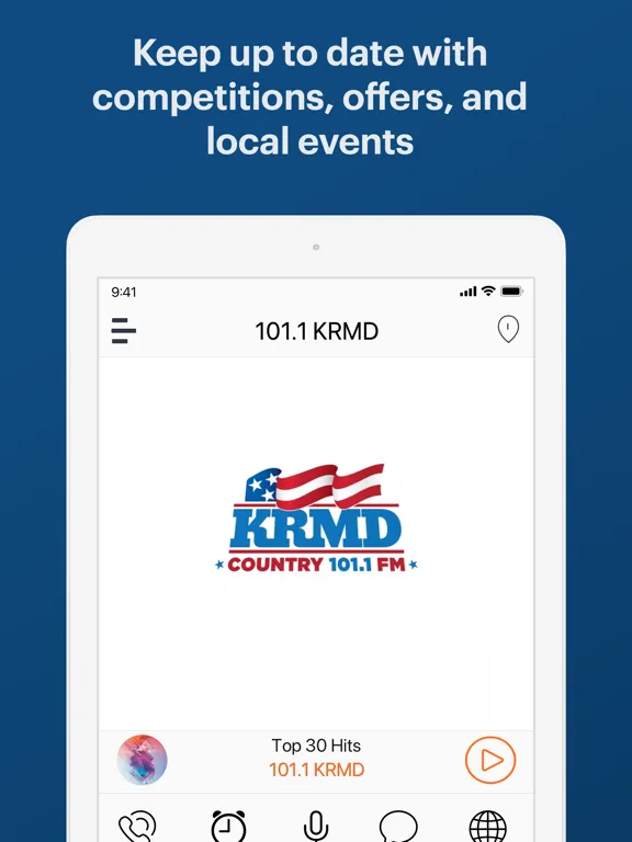 101.1 KRMD iPad  Screenshots