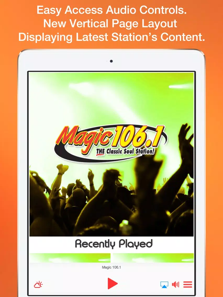 Magic 106.1 iPad 應用截圖