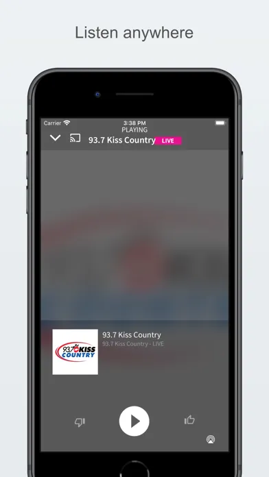93.7 Kiss Country スクリーンショット