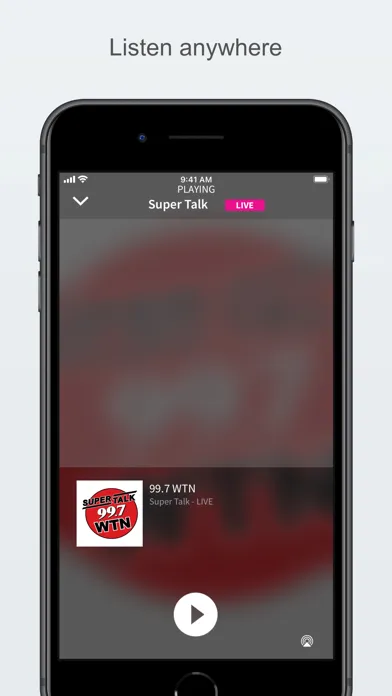 Screenshot di 99.7 WTN