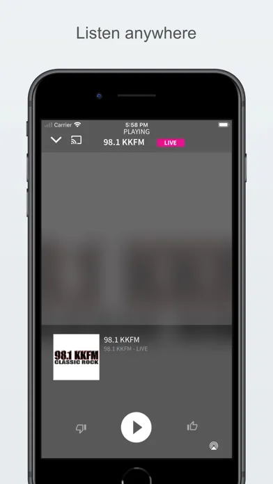 98.1 KKFM سکرین شاٹس