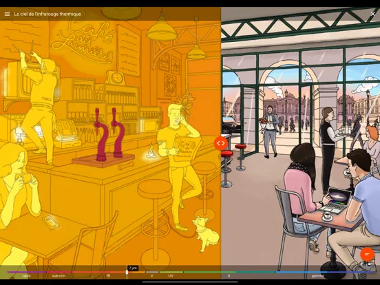 Les couleurs de l'espace iPad  Screenshots
