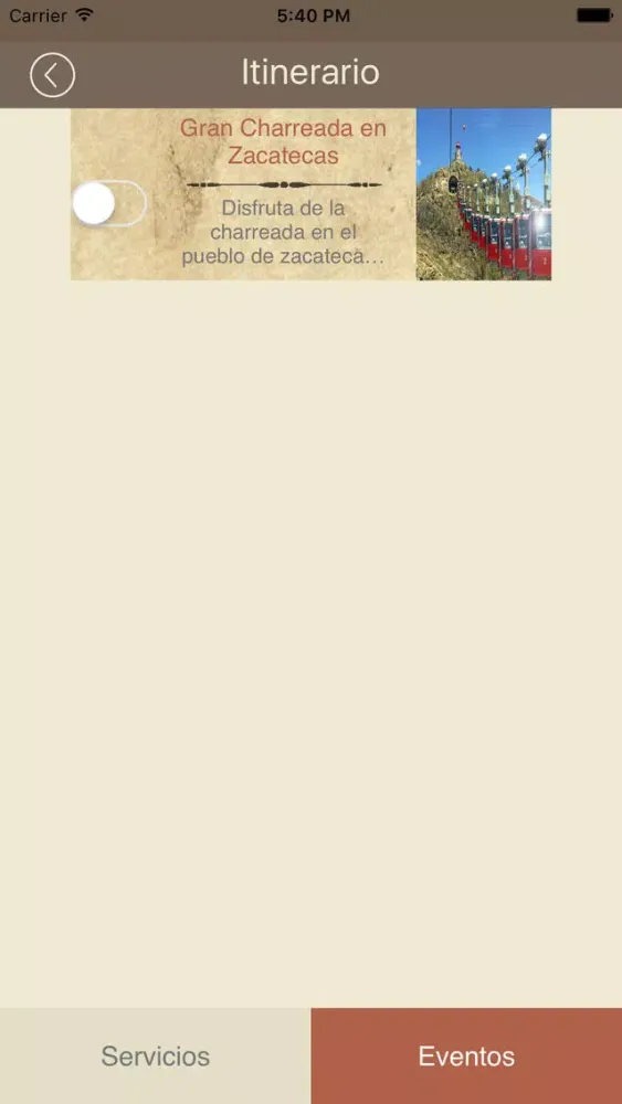 Turismo Zacatecas Hiker سکرین شاٹس