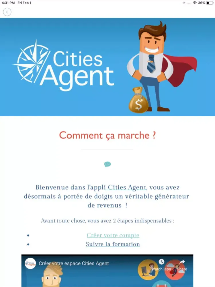 Cities Agent iPad 应用截图