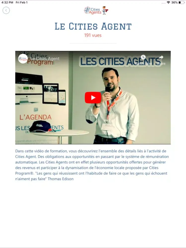 Cities Agent iPad 应用截图