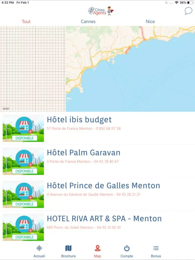 Cities Agent iPad 应用截图