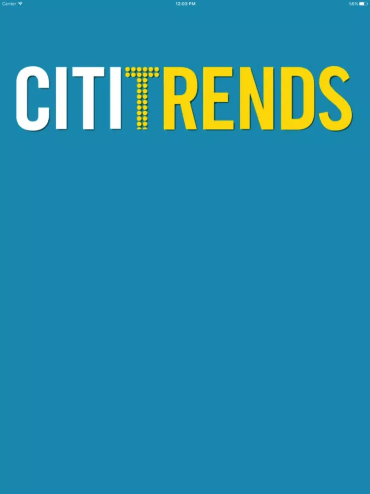 CITI TRENDS Mobile iPad 应用截图