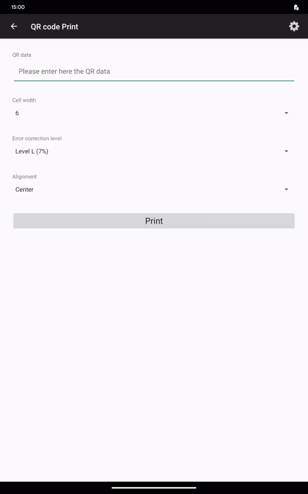 Citizen PDemo for POS Printer Screenshots