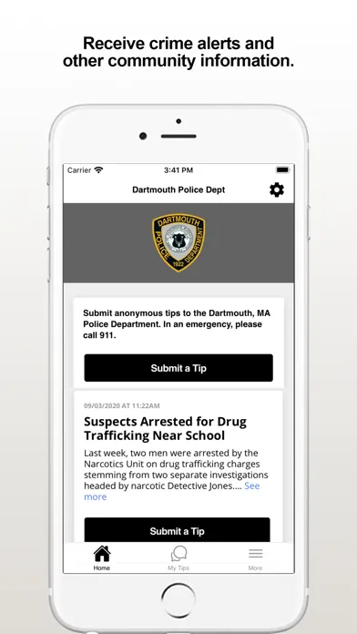 Captures d'écran de Dartmouth PD