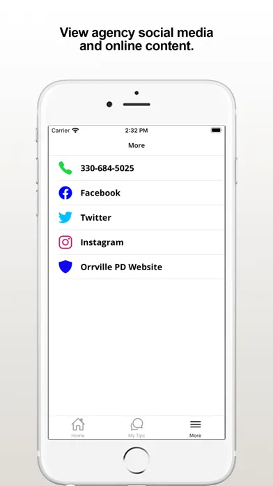 Orrville PD 스크린샷