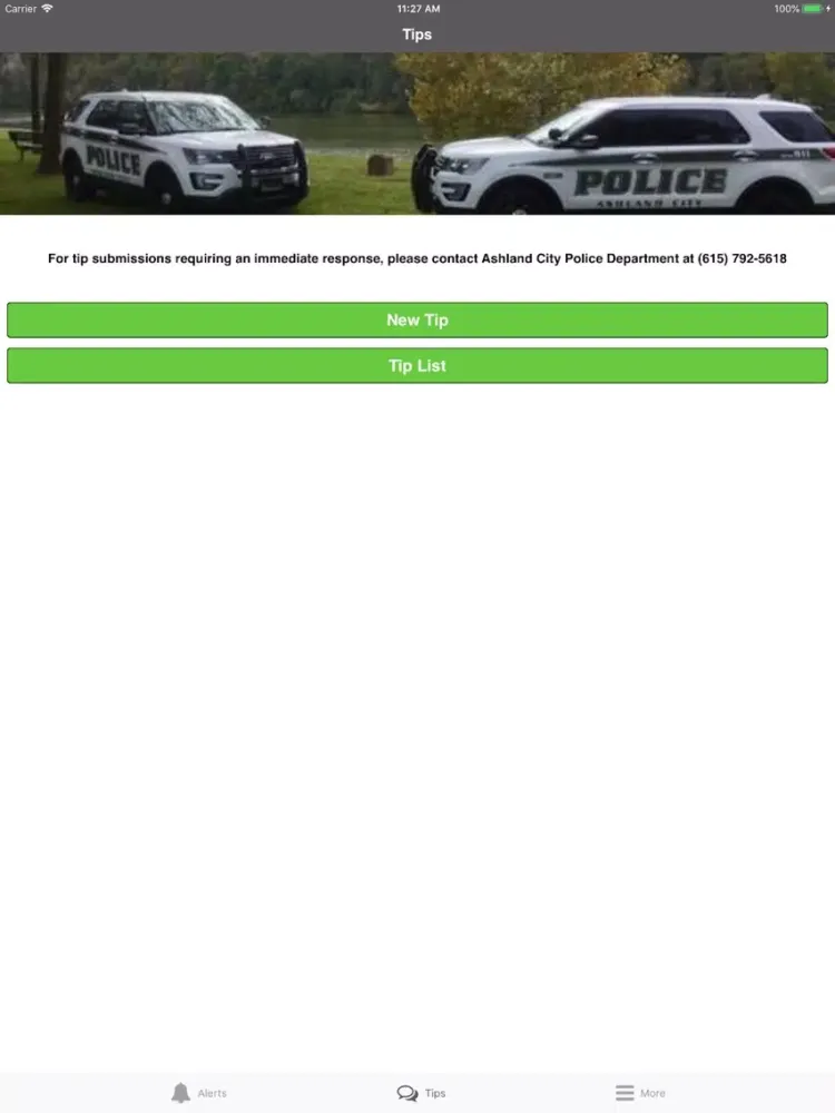 Ashland City PD iPad 应用截图