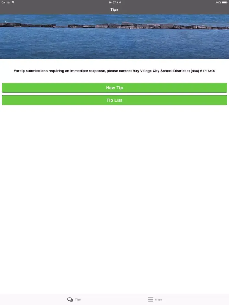 Bay Tips iPad  Screenshots