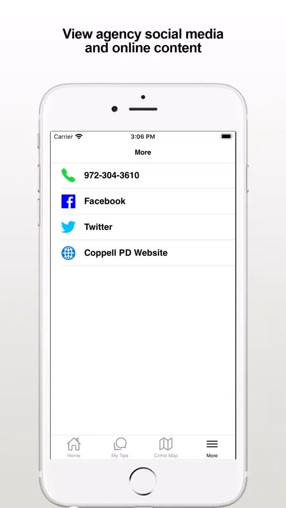 Coppell PD سکرین شاٹس