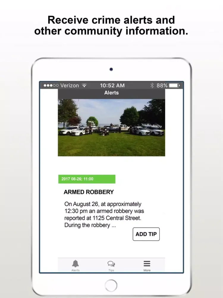 East Lyme PD iPad 应用截图
