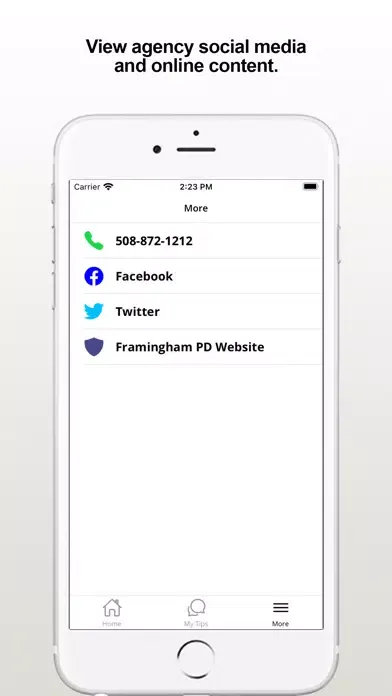 Capturas de pantalla de Framingham PD