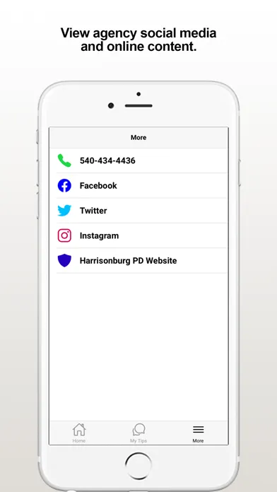 Ảnh chụp màn hình của Harrisonburg PD