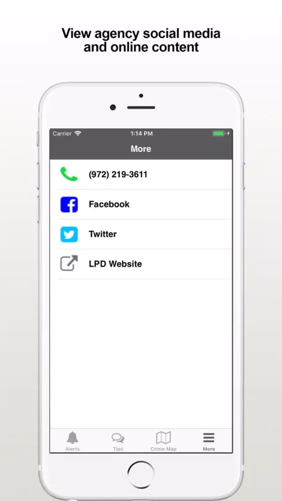Captures d'écran de Lewisville PD