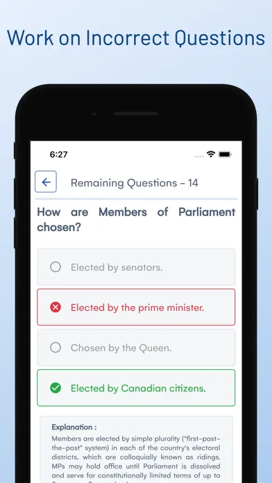 Canadian Citizenship Exam Prep Screenshots