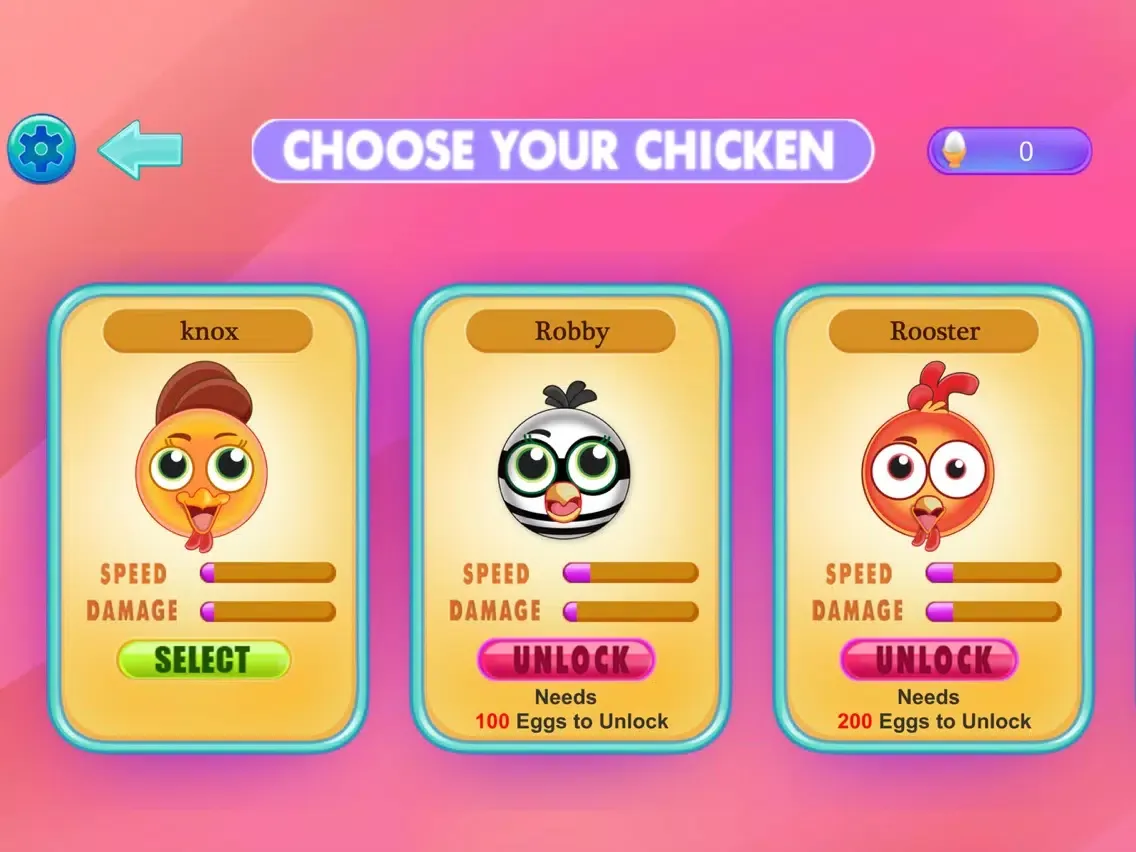 Knox and Fox Egg Hunt iPad  Screenshots