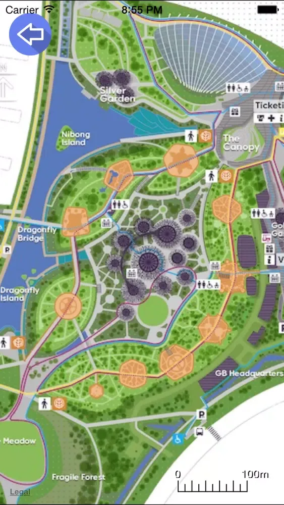 ภาพหน้าจอของ Gardens Audio Tour