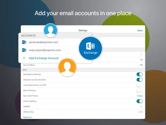 Citrix Secure Mail iPad 스크린샷