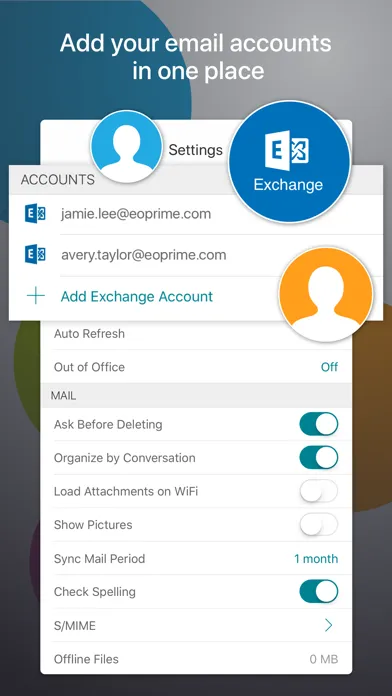 Citrix Secure Mail 스크린샷