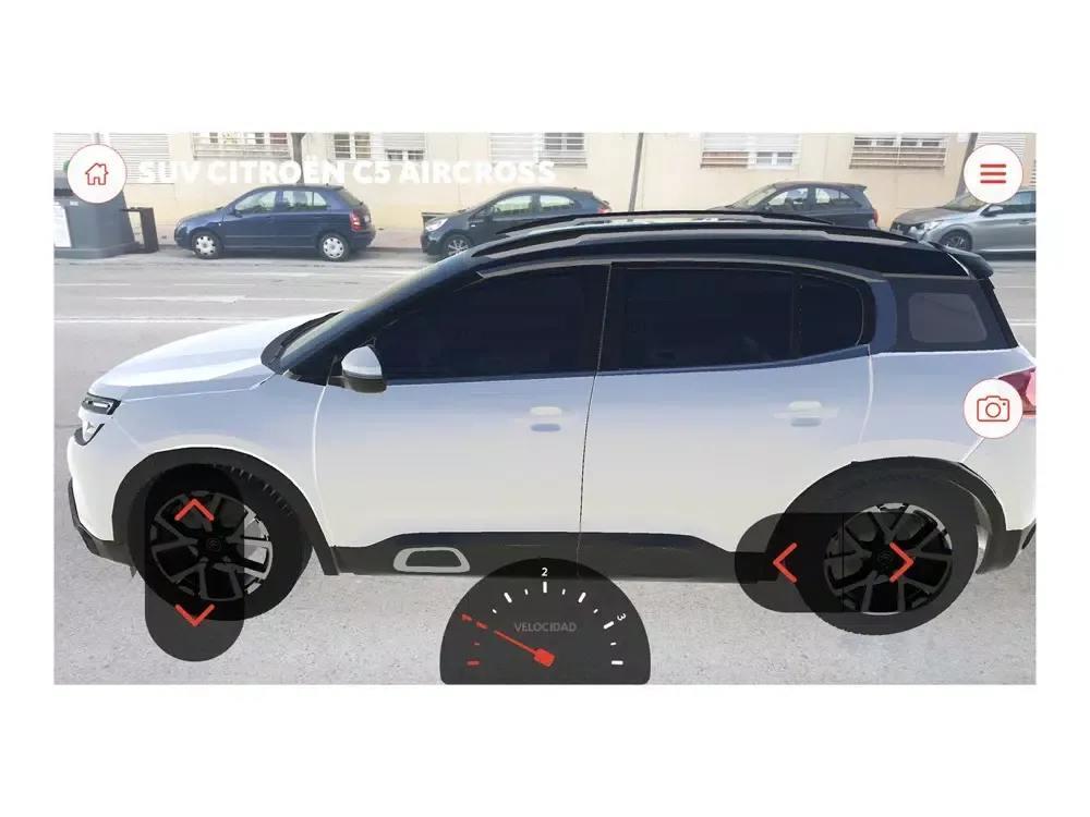 Screenshot di SUVIRTUAL EXPERIENCE CITROËN iPad 