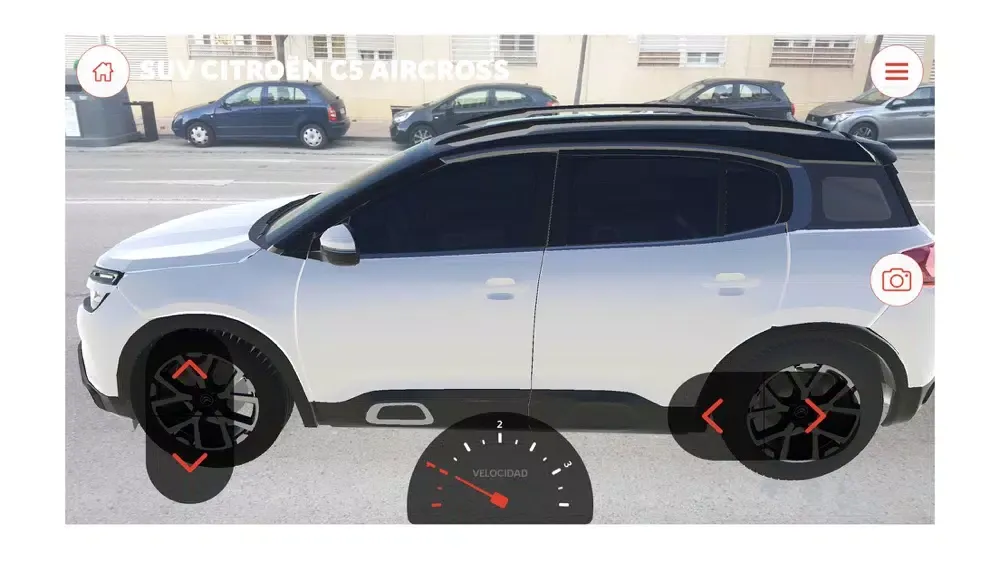 Screenshot di SUVIRTUAL EXPERIENCE CITROËN