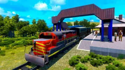 Jungle train driving simulator سکرین شاٹس
