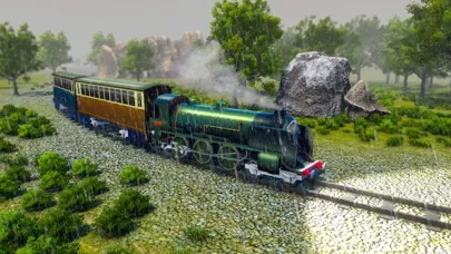 Jungle train driving simulator سکرین شاٹس